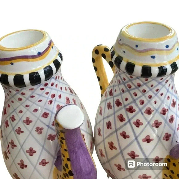 Vintage Shabby Chic Farmhouse Style Candlestick Holders - Picture 5 of 9